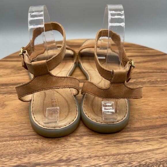 Born Sandals Womens Size 9 M Brown Leather Casual Comfort Walking Shoes - Picture 4 of 9